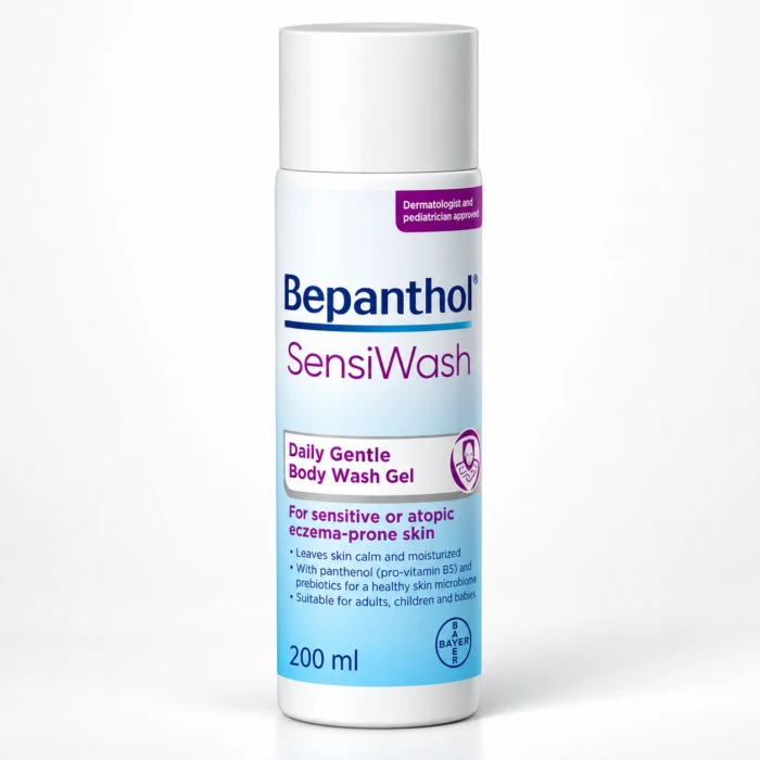 Bepanthol SensiWash gel za čišćenje suhe i osjetljive kože 200ml Bepanthol SensiWash gel za čišćenje suhe i osjetljive kože 200ml