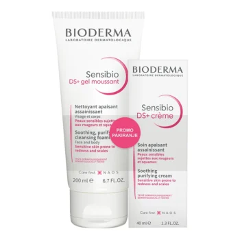 Bioderma Sensibio DS+ gel 200ml + krema 40ml PROMO