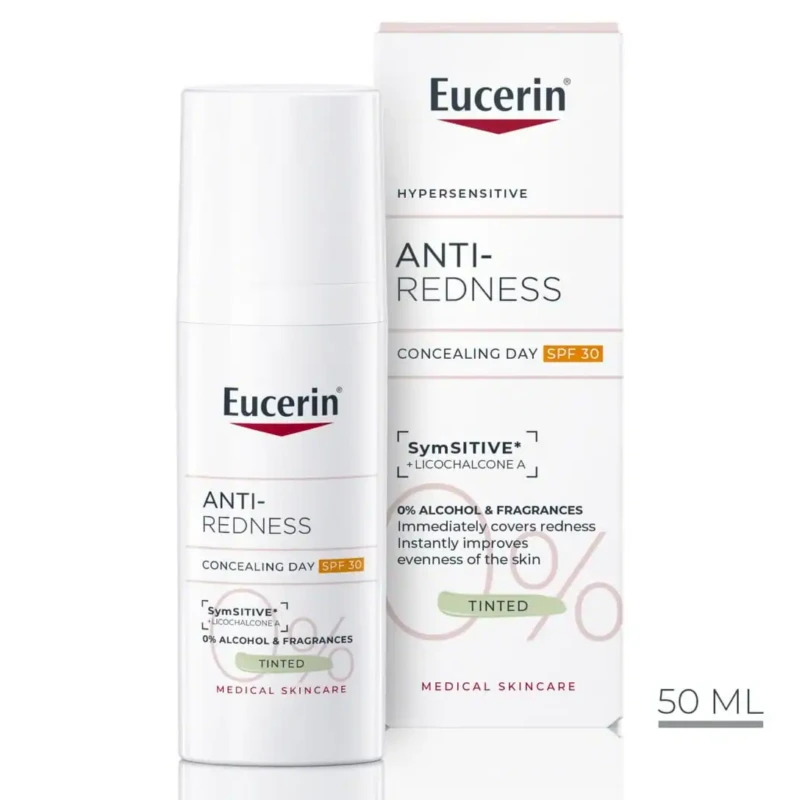 Eucerin AntiREDNESS dnevna krema protiv crvenila sa zelenim pigmentom SPF30 50ml Eucerin AntiREDNESS dnevna krema protiv crvenila sa zelenim pigmentom SPF30 50ml