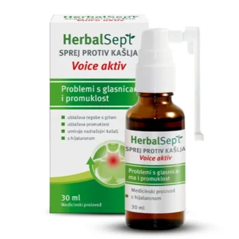 HerbalSept Voice Aktiv sprej za promuklost i kašalj 30ml