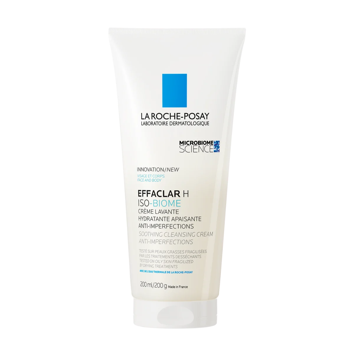 La Roche-Posay Effaclar H Iso-Biome umirujuća krema za čišćenje kože sklone aknama La Roche-Posay Effaclar H Iso-Biome umirujuća krema za čišćenje kože sklone aknama