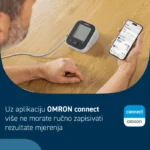 Omron M2+ Connect digitalni tlakomjer za nadlakticu s adapterom