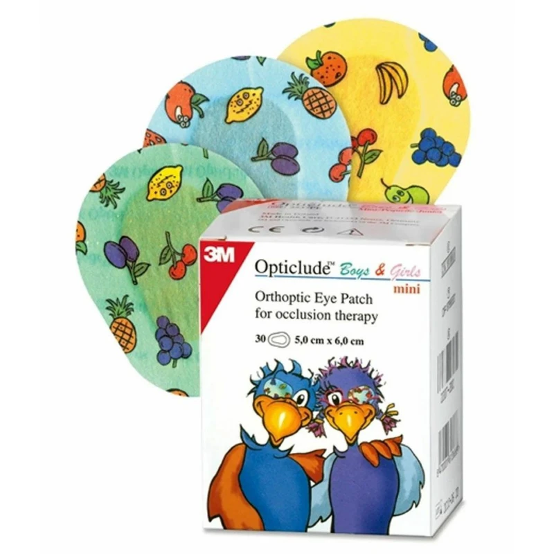 Opticlude 3M Mini flasteri za oko kod slabovidnosti i ambliopije 30 komada Opticlude 3M Mini flasteri za oko kod slabovidnosti i ambliopije 30 komada