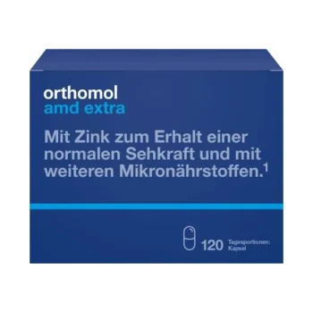 Orthomol AMD Extra za zdravlje očiju i makule 120 kapsula