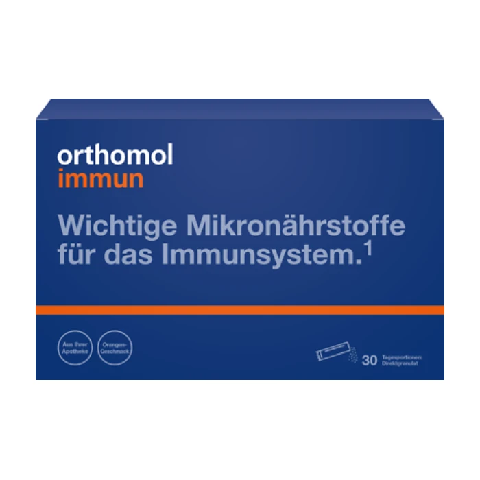 Orthomol Immun Direkt Naranča vitamini i minerali za imunitet 30 vrećica Orthomol Immun Direkt Naranča vitamini i minerali za imunitet 30 vrećica