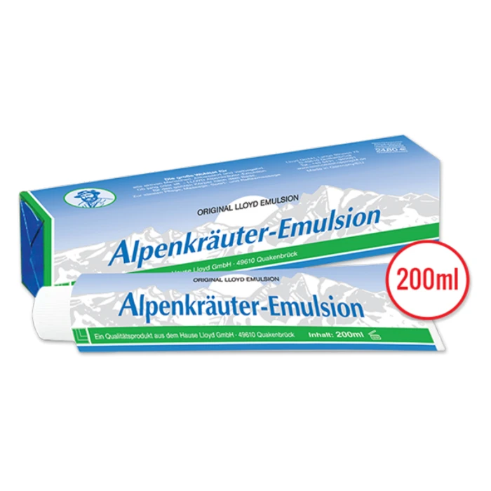 Salvija Original Lloyd emulzija s alpskim biljem za masažu 200ml Salvija Original Lloyd emulzija s alpskim biljem za masažu 200ml