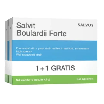 Salvit Boulardii Forte 500mg kapsule za crijevnu mikrobiotu 1+1 Gratis