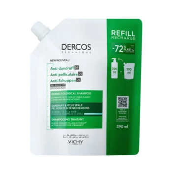 Vichy Dercos DS šampon protiv peruti za normalnu i masnu kosu REFILL 390ml