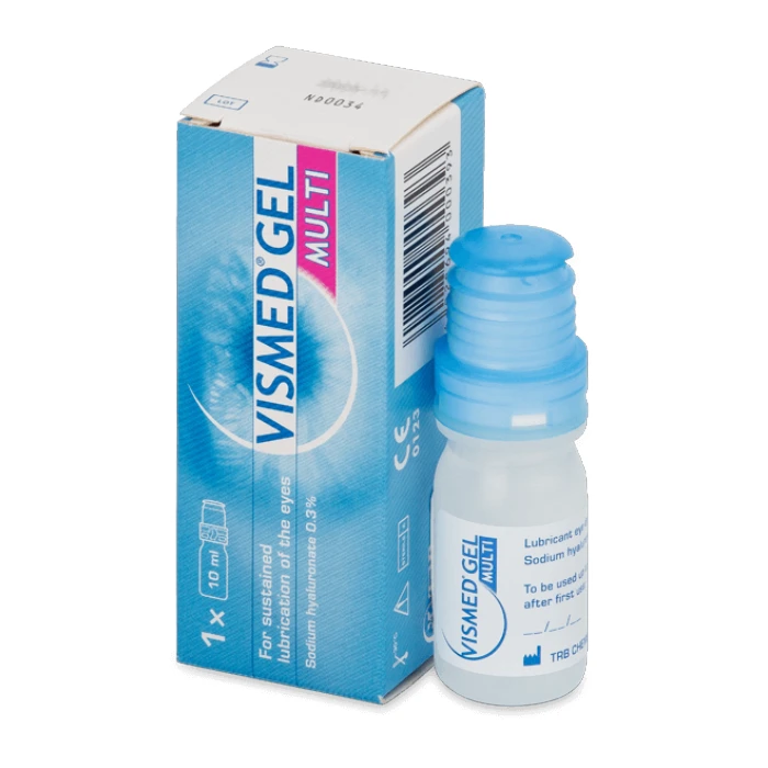 Vismed Gel Multi gel kapi za oči sa 0,3% hijaluronske kiseline za suhe oči 10ml Vismed Gel Multi gel kapi za oči sa 0,3% hijaluronske kiseline za suhe oči 10ml