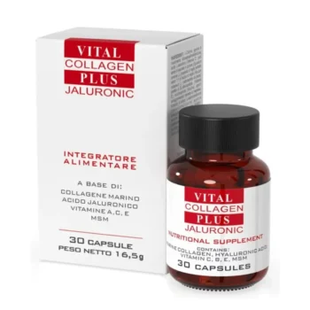 Vital Plus Active Collagen + Jaluronic kapsule s morskim kolagenom i hijaluronskom kiselinom za kožu 30 kapsula