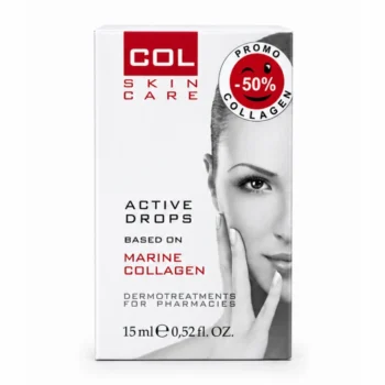 Vital Plus Active Face COL dermoaktivne kapi s morskim kolagenom za hidrataciju i njegu lica 15ml PROMO