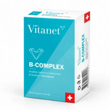 Vitanet B-Complex vitamini B skupine za energiju i živčani sustav 60 kapsula
