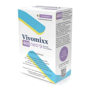 Vivomixx NEO 9 probiotik s 460 milijardi bakterija 10 vrećica